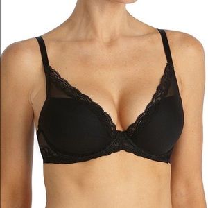 Natori Feathers Contour Plunge Underwire T-Shirt Bra